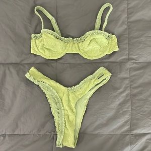 BLACKBOUGH GREEN AMELIA BIKINI SET